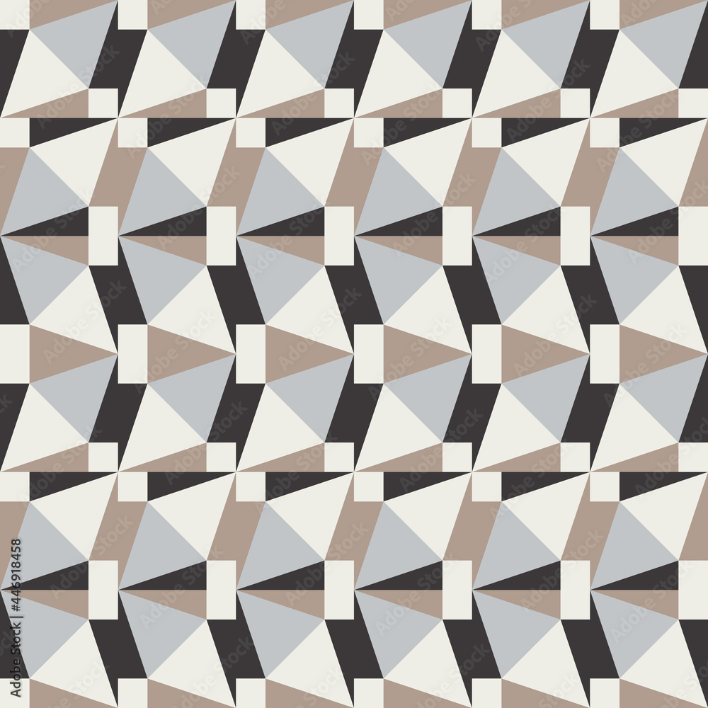 Poster repetitive abstract vector pattern design