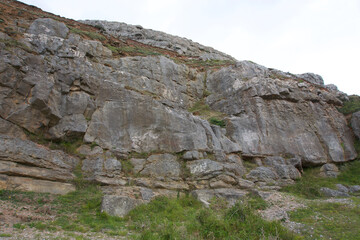 rocks in the mountains