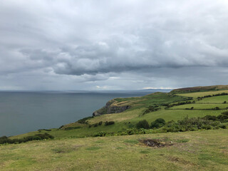 clouds over the sea