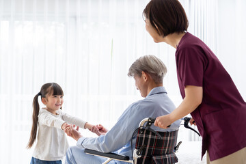 Obraz premium 介護 イメージ