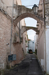 Archs of Ostuni Old Town, Italy