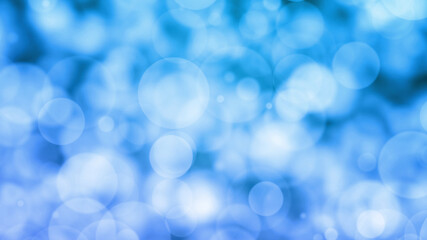 青のキラキラ背景素材