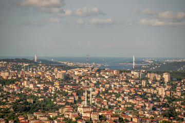 Istanbul View from Karlitepe Hill