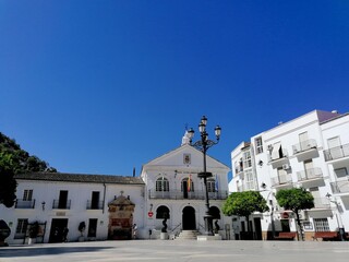 Rathaus in Ubrique, Andalusien