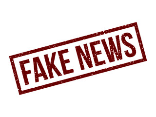 Grunge rubber stamp with text Fake News, vector illustration, hoax grunge rubber stamp
