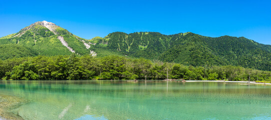 上高地の大正池