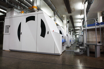 Textile Industry – Carding Machines turning Cotton into Yarn XXXL