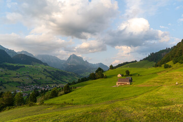 Obraz premium Alpstein in der Schweiz.