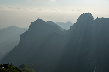 Alpstein in der Schweiz.