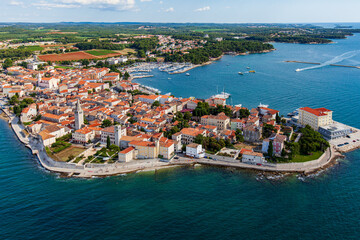 Porec in the Istrian peninsula with Euphrasian Basilica