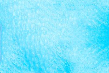 Blue transparent water surface in the swimming pool. Horizontal pool background. Aerial, drone view