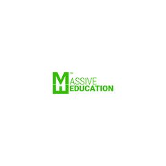 Massive education logo vector.