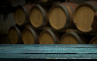 old barrel isoalted on a white background