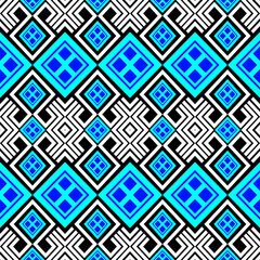 Abstract enthnic geometric pattern design for background or wallpaper.Farbic background,vector,native pattern,ikat pattern.