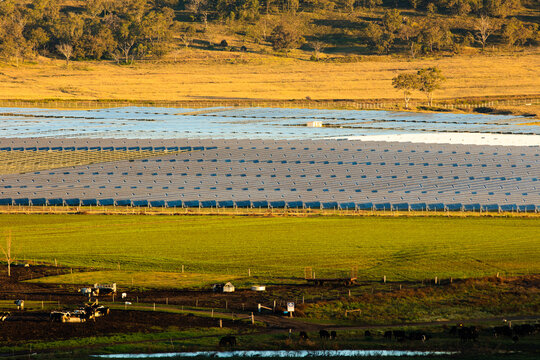 Solar farm outside Warwick