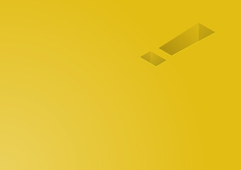 シンプルな「びっくりマーク」(エクスクラメーション、感嘆符)の背景イラスト素材(コピースペースあり)