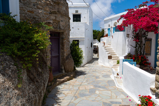 Volax village at Tinos island, Greece