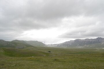 tra le montagne di Campo Imperatore 