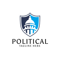 Political capitol logo design