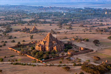 Aerial view of the Dhammayangyi Temple, in the Archaeological Zone - Bagan - Myanmar