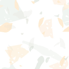 Terrazzo seamless pattern. Pastel venetian