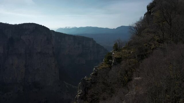 Aerial, Vikos Gorge Areal, Greece
