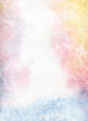Decorative background. Watercolor drawing. Handmade.