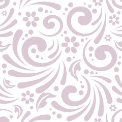 Floral seamless background for presentations, creativity