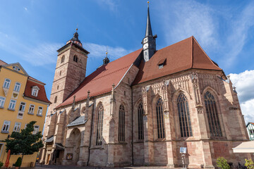Fototapeta na wymiar Church Saint Georg in Schmalkalden