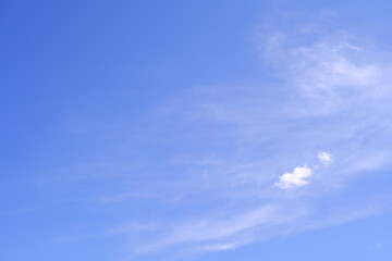 Sky with clouds. Suitable for backgrounds. Sky texture.