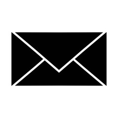 picture of envelope for mail and message sign icon, envelope and letter icon vector symbol illustration