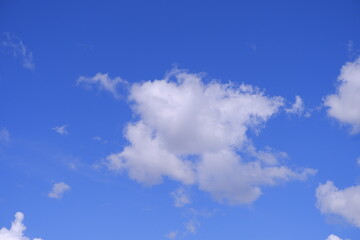 Sky with clouds. Suitable for backgrounds. Sky texture.