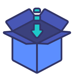 Obraz premium Open packaging