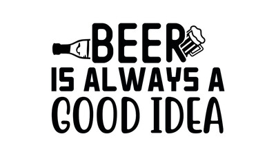 New Beer SVG T-shirt Design Template