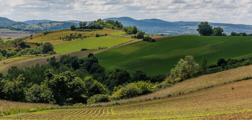 Paysage du sud ouest de la France