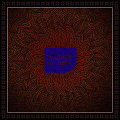 hijab pattern, mandala, geometric, leaf, shapes seamless pattern set. Modern exotic design for paper, cover, fabric, interior decor and other users.