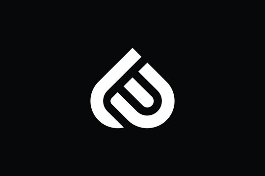 WL logo letter design on luxury background. LW logo monogram initials letter concept. WL icon logo design. LW elegant and Professional letter icon design on black background. W L LW WL