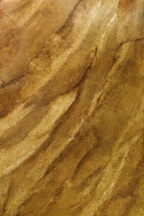 Brown artificial marble texture. Stone abstract background pattern, painted on the wall