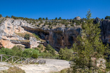 Fototapeta premium Cañón de Ríos Lobos, Soria, Castilla y León. 