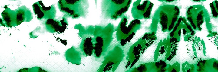Animal Shade Background. Mint Leopard Stripe.