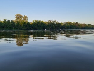 reflection in the water