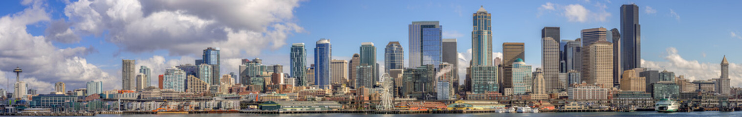 Fototapeta na wymiar Seattle skyline panorama