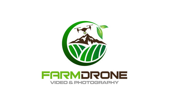 Illustration graphic vector future of drone technology logo design template