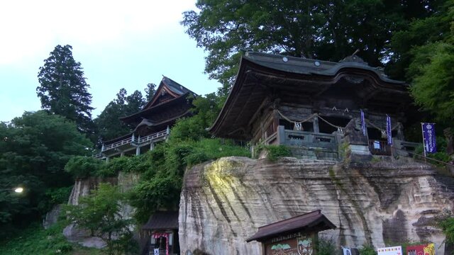 夏の福満虚空蔵尊円蔵寺（福島県・柳津町）