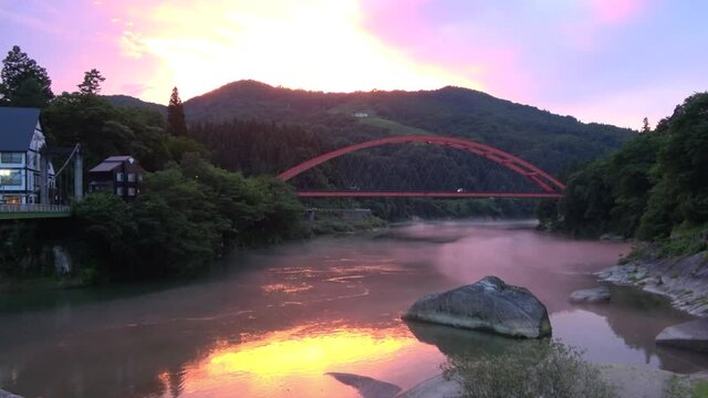 夏の福満虚空蔵尊円蔵寺（福島県・柳津町）