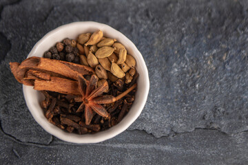 Ingredientes del Té de la India Masala Chai