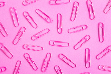 Background of Paperclips Great for Back to School