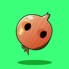 Cute vector onion