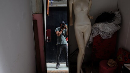 person in the street