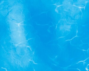 Blue marble watercolor abstract